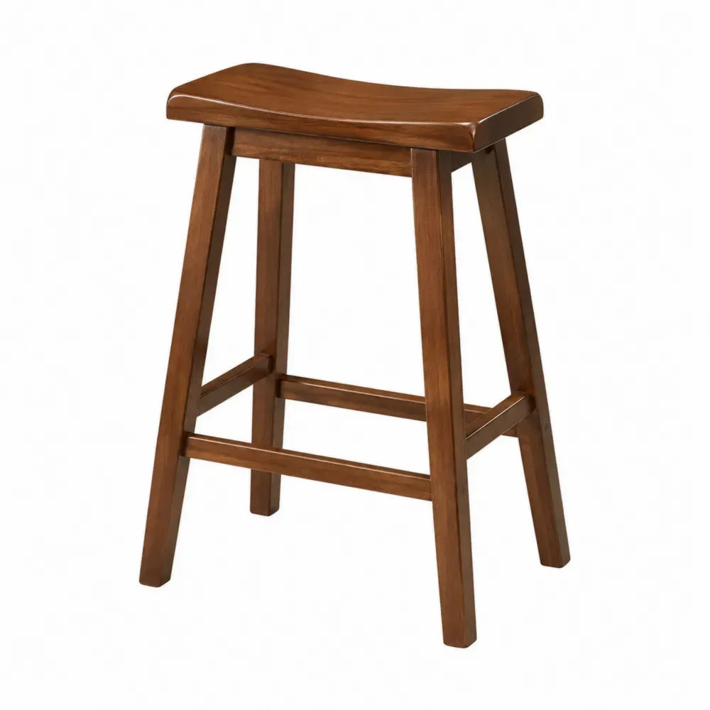 Barhocker Massivholz 75 cm Braun