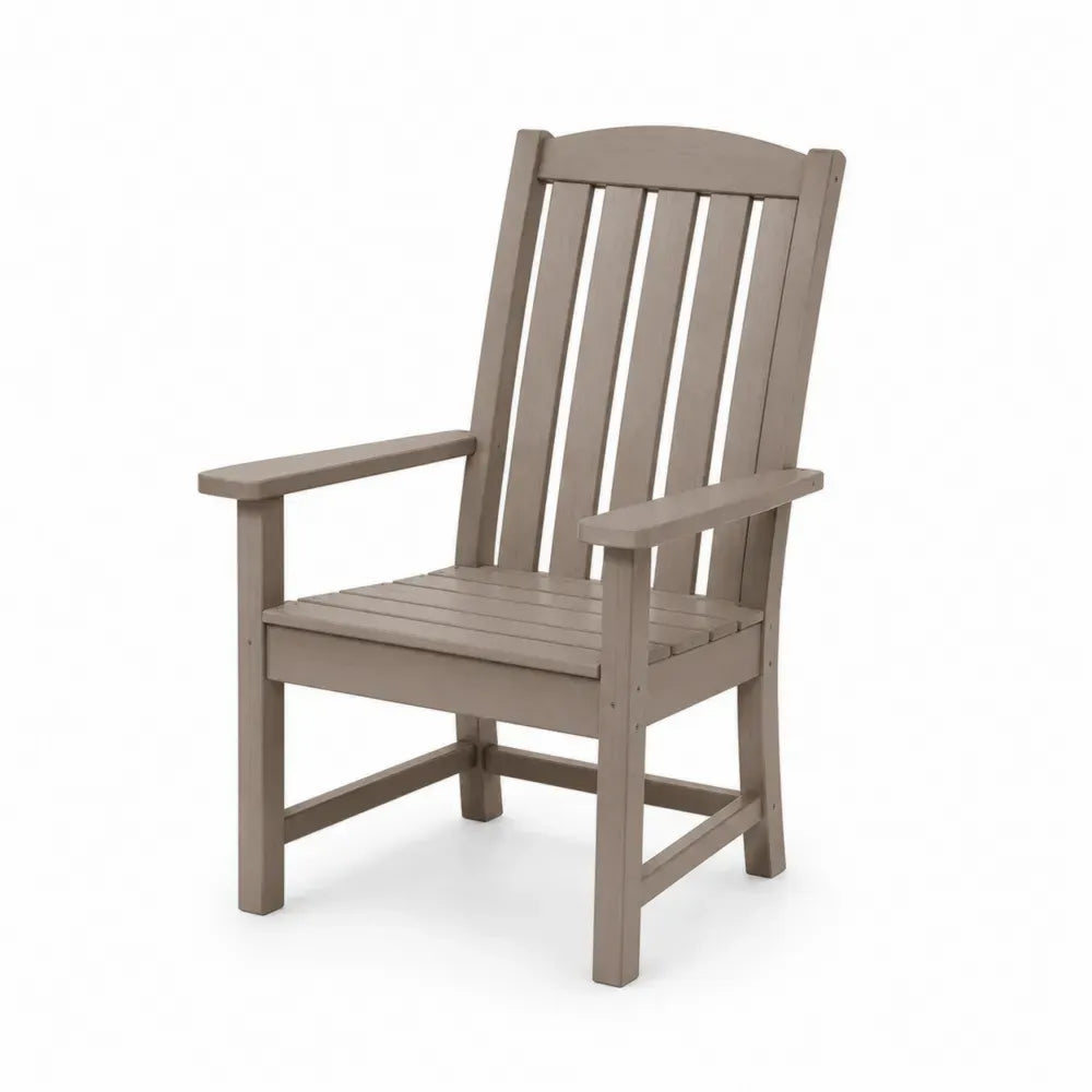 Outdoor-Stuhl Polywood Braun 60x65x110cm
